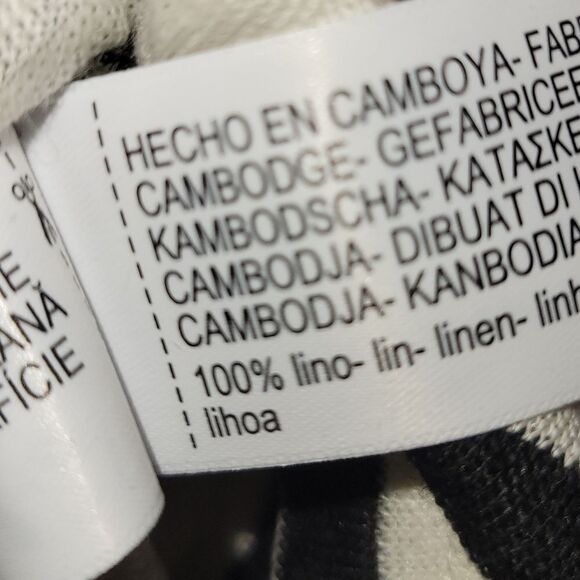 Massimo Dutti Linen Striped Tank NWT NWT - Picture 3 of 7